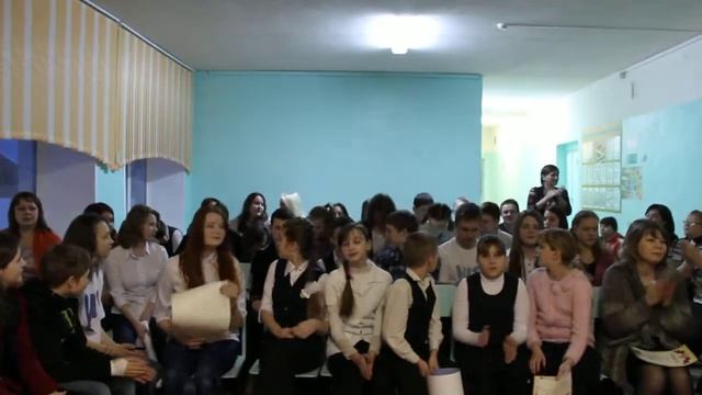 Олимпийские кричалки 10-го и 3-го классов