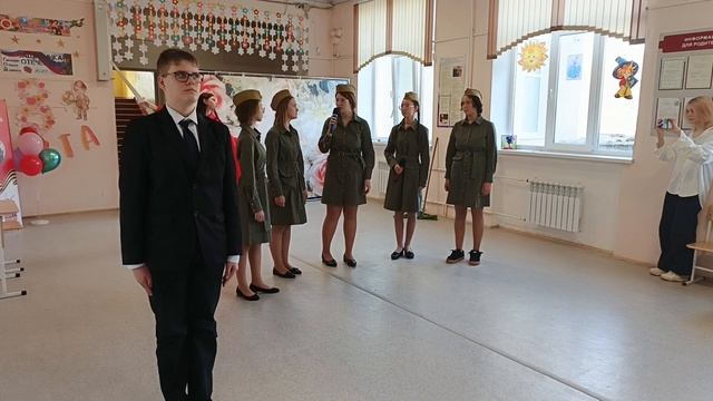 "Женщина и война", 10 класс.