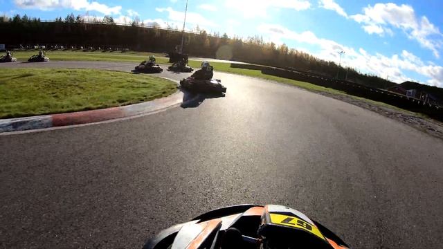 Go kart race in high quality 4K (Sodi World Series Sprint Cup, Finland)