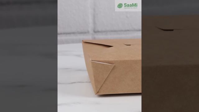 Бумажные контейнеры SaaMi Fold Box