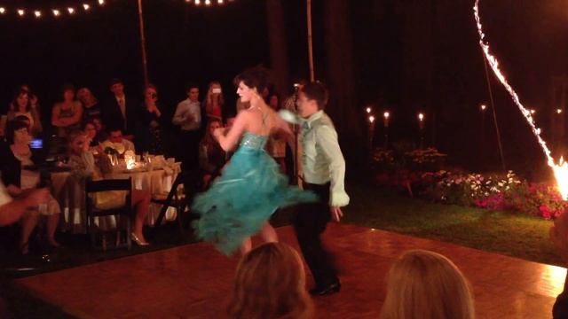 Best First Salsa Wedding Dance (Tim & Irina Foksha)