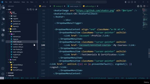 57 -Protected Route For Profile Page Part 2