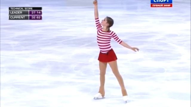 Yulia Lipnitskaya - France 2014 Short Program Trophee Bompard ISU Grand Prix of Figure Skating
