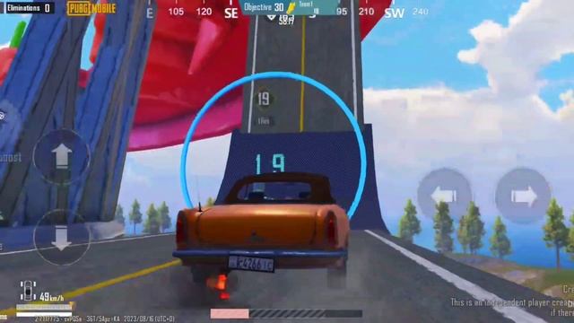🚗 CAR PARKOUR 😱 gameplay in Pubg mobile | Pubg new mode | Pubg Parkour gameplay #pubgmobile #bgmi