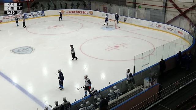 Хоккей, СДФО . "Кристалл" - "Сибирь".