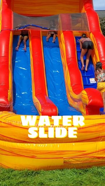 WATER SLIDE #shorts #family #vlog #kids