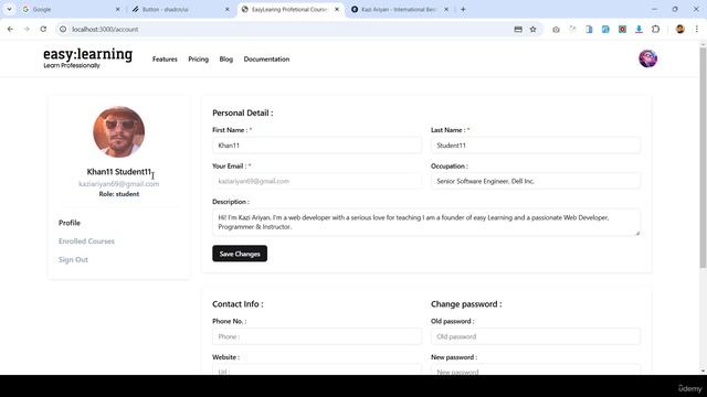 72 -Reset Password and Account Update Part 5
