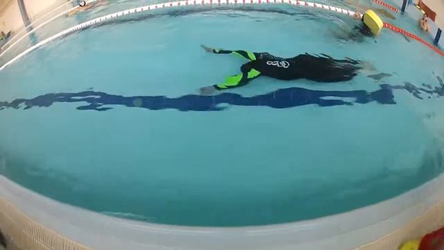 Игорь Еркин DNF 100 метров Kyiv Freediving Minicomp 21.03.2015