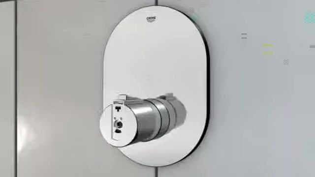 Как просто установить встраиваемый центральный термостат GROHE