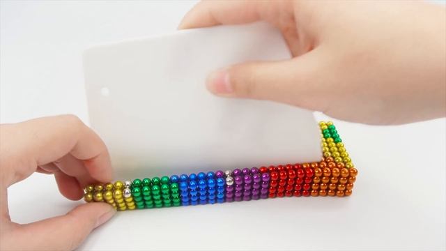 Build Palace Has Rainbow Slide, Fish Pond For Turtle With Magnetic Balls - Satisfying Magnet Balls