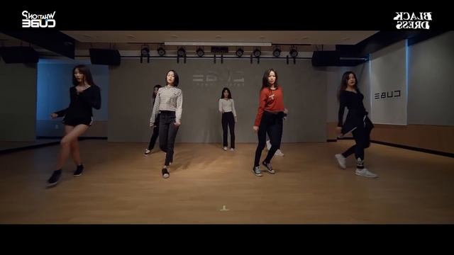 CLC - "BLACK DRESS" Dance Practice mirrored