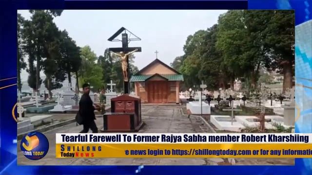 Tearful Farewell To Former Rajya Sabha member Robert Kharshiing #farewelltoRobertKharshiing