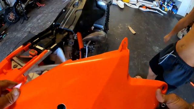 make over  for my KTM 85 #motocross