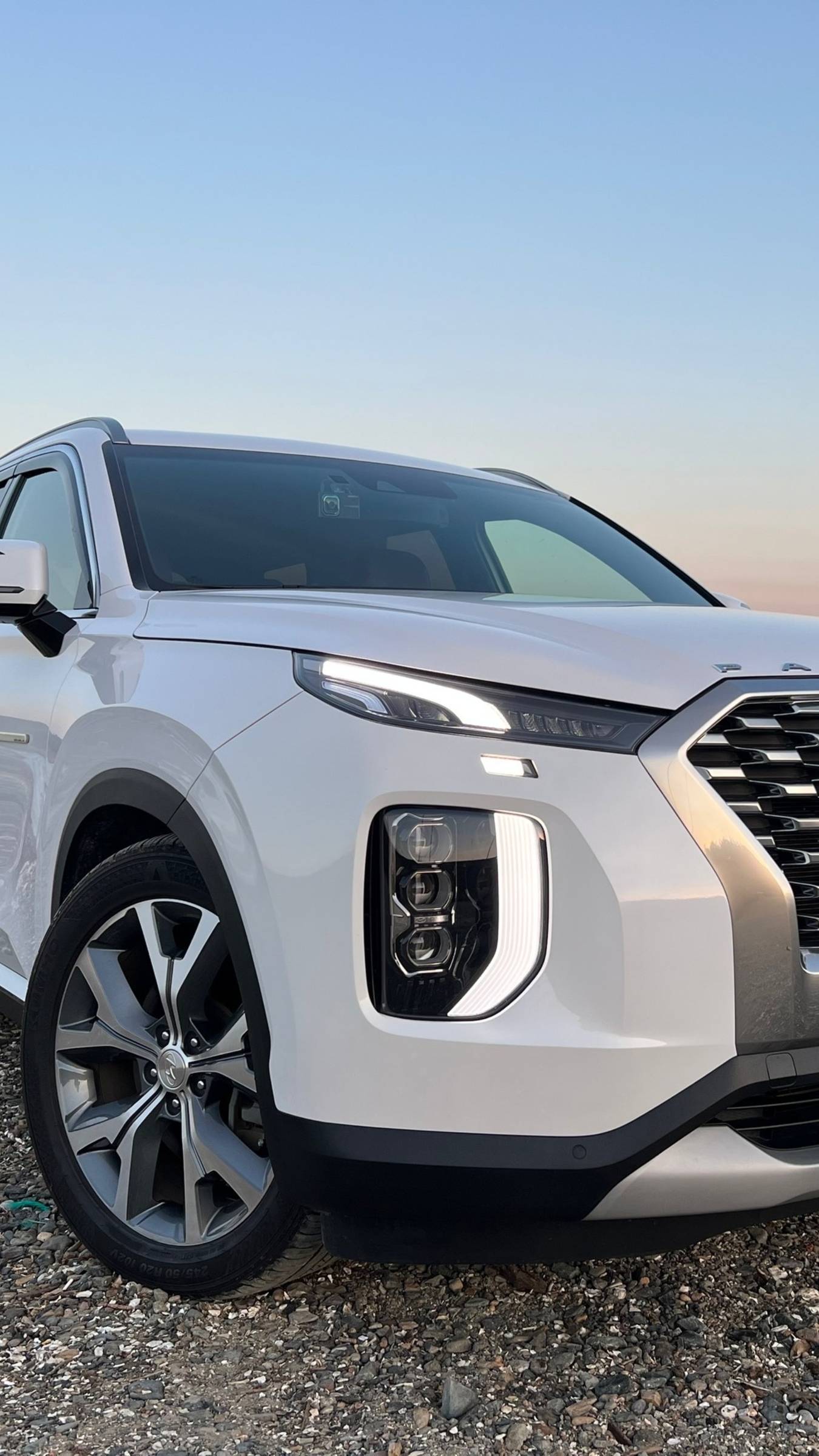 Забрали Hyundai Palisade для клиента из Новосибирска.