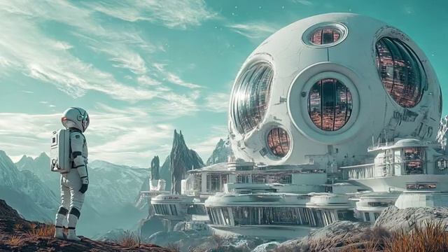 Emotional Cyberpunk Music - Time And Space _ Sci-Fi Space AI Cinematic