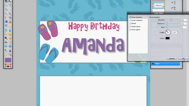 Adding Text to Candy Wrappers Using Pixlr