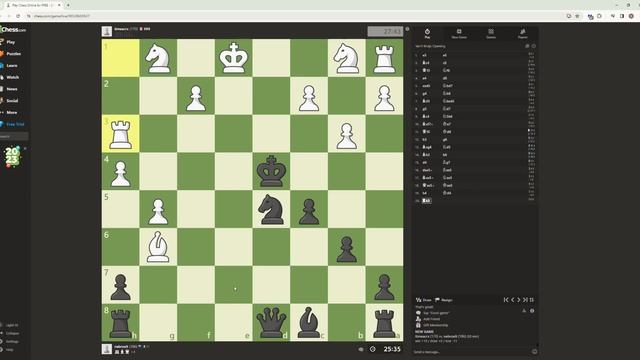 Chess Marathon Upload #9: Turning the tides
