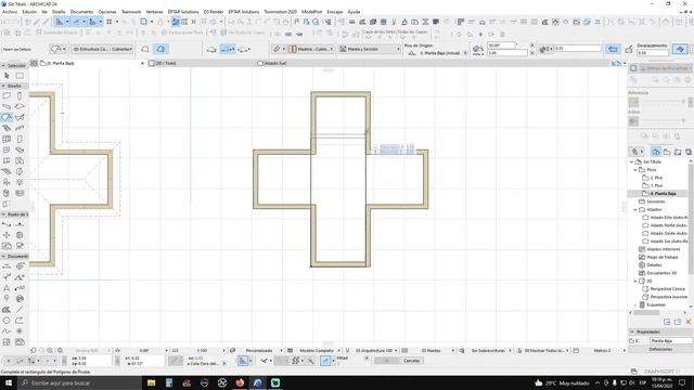 Cubiertas en Archicad
