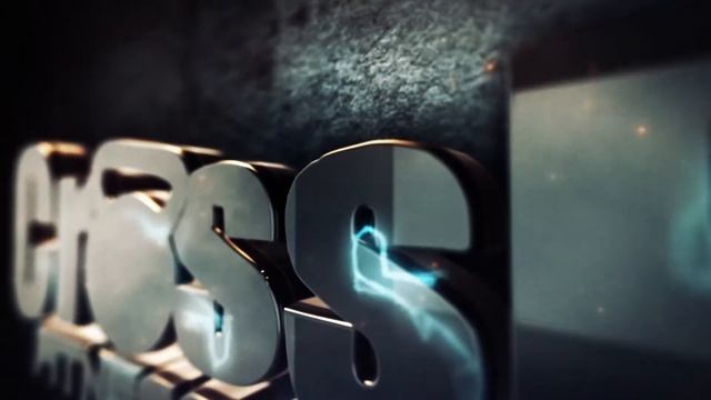 CrossFit gym studio 3D logo intro