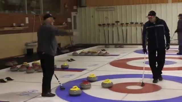 Last game of the 2011 Stick Curling Championships