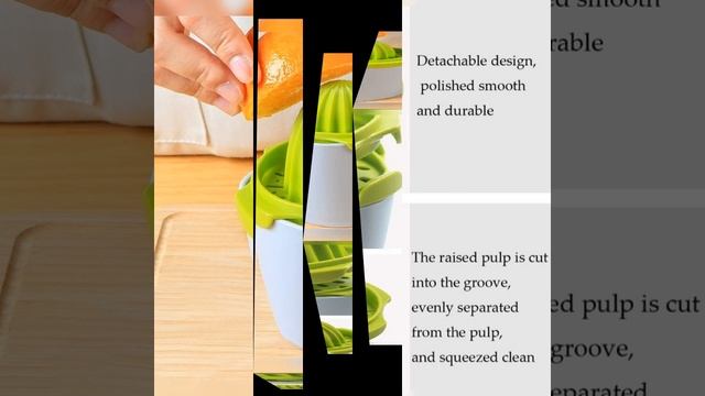 4in1 Fruit squeezer drink juicer mini simple orange lemon citrus pulp manual juicer tool