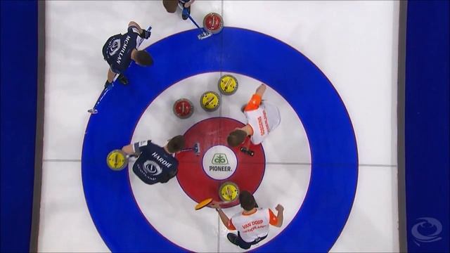 Bruce Mouat In-off vs. Wouter Goesgens Angle-raise (WMCC 2019)