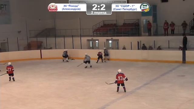 Весенний турнир "Кубок Верхневолжья" среди команд 2010 г.р. ХК "Рекорд" и ХК "СШОР 1"