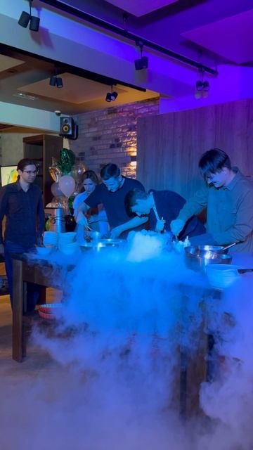 Азотное шоу в Кулинарной студии Вкусотеррия