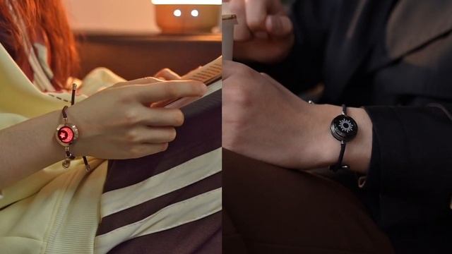 Sun Moon Smart Sensing Couple Bracelet