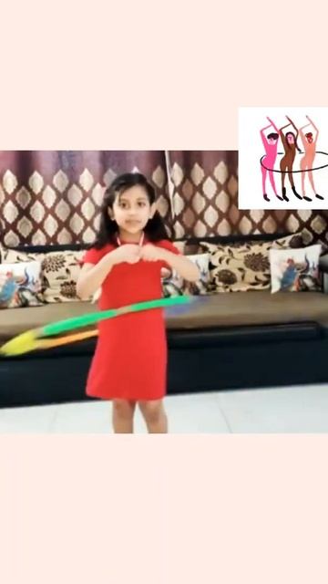 Hula Hoop by Prisha Arora|Fun for Kids|Hoola Hoop|Jordaar Performance|Super Se Upar|#short #shorts