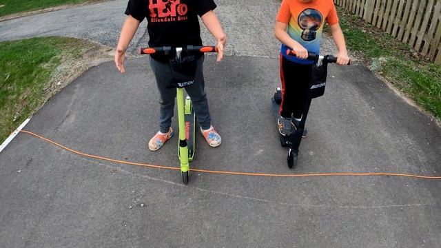 Allmove X1 Kid's Electric Scooter: Unboxing - Ride - Review!!