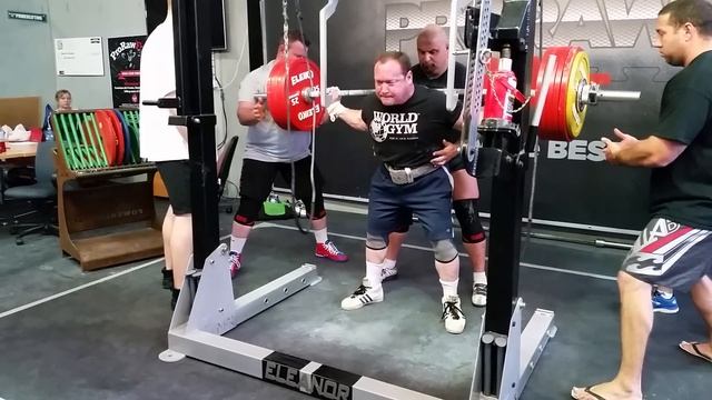 Ed Coan squats 312.5kg x 3 PTC HQ