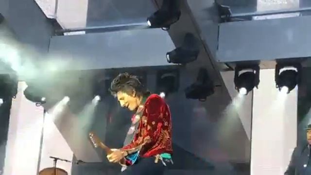 The Rolling Stones, Jumpin’ Jack Flash. Old Trafford, Manchester. 05-06-2018