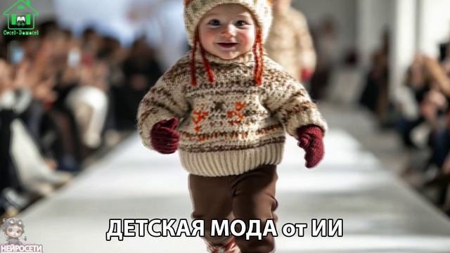 Мода для маленьких детей от ИИ (196) Для настроения и вдохновения 👶🏻❣️🤗