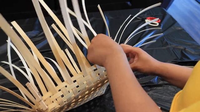 DIY BASKET WEAVING | BASIC TRADITIONAL BASKET