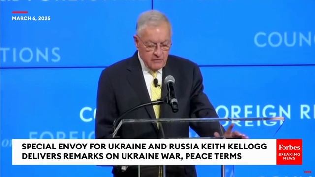 Выступление спецпредставителя США Келлога о подходе к конфликту на Украине