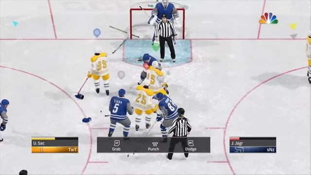 Miniclip #41 - NHL 18 - CRAZY FIRST FIGHT!