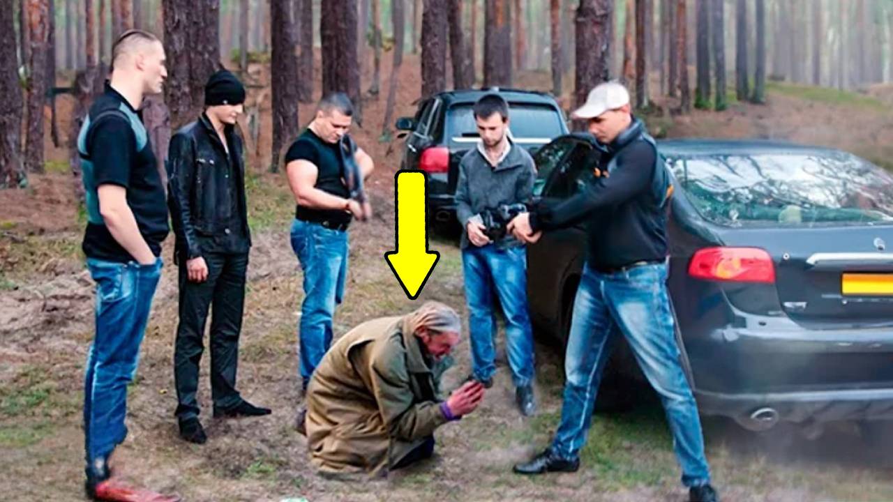 Бандиты нападают на старика на его ферме. История из жизни.