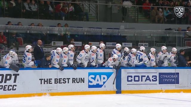 Petukhov scores Barys's 3rd goal early in the game