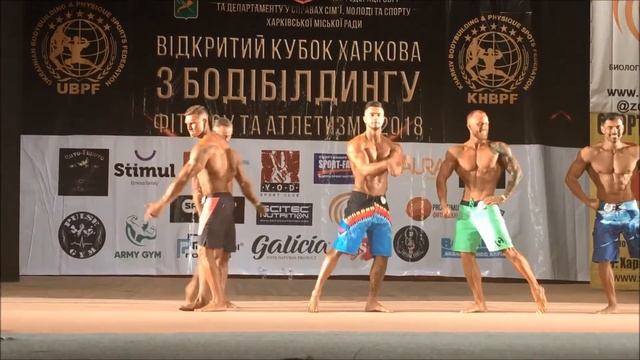 Финал категории Менс Физик 175+. Кубок Харькова Федерация UBPF  2018г.