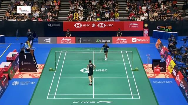 Anthony Sinisuka GINTING vs LI Shi Feng | SINGAPORE OPEN 2023