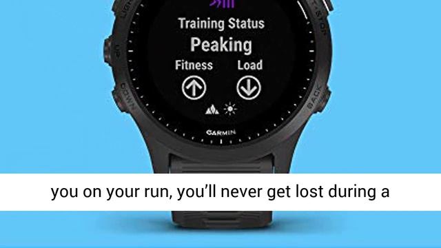 Garmin 010-02063-00 Forerunner 945, Premium GPS Running/Triathlon Smartwatch with Music, Black