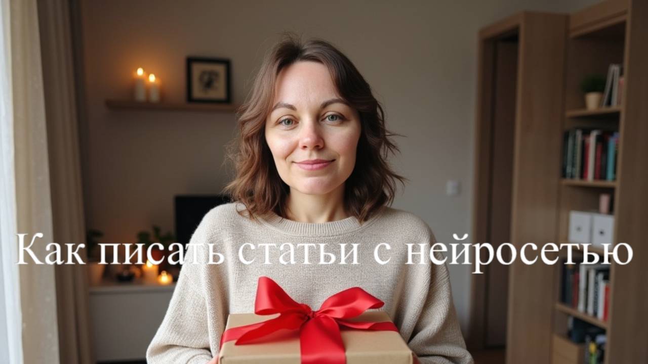 Как написать статью с помощью нейросетей