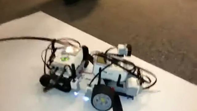 Sumo robots - good fighters never give up