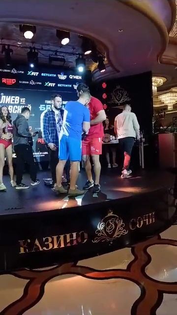 face to face на fight nights 125 на red arene