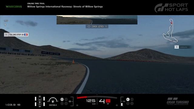 GT Sport World Record // Online Time Trial B (10.09.20-24.09.20) // Streets of Willow Springs