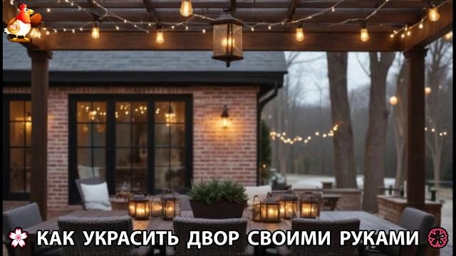 Как украсить двор дома фото идеи (195) 🏡 для дачи и сада своими руками 🌷🪻🌺💮