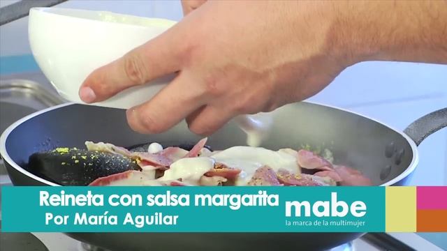 06 Reineta con salsa margarita