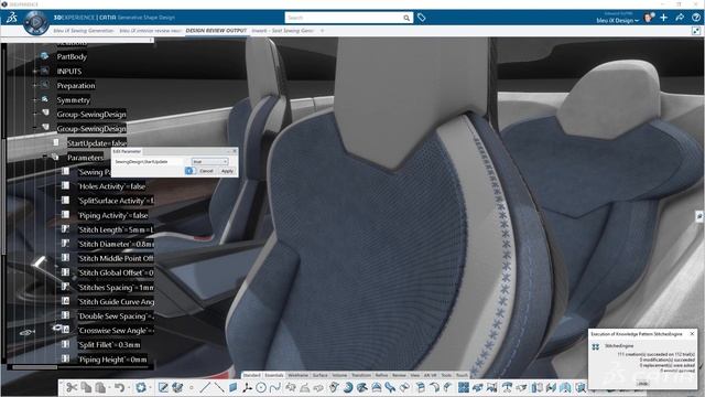 CATIA Design Concept Car bleu iX polymorph long 3ds