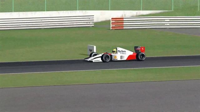 F1 1991 MP4/6 A.Senna's Car Suzuka Qualify Fanatec DD2 100%FFB AMS